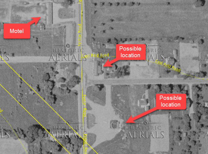 Hob Nob Drive-In - Fenton And Reid Rd 1957 (newer photo)